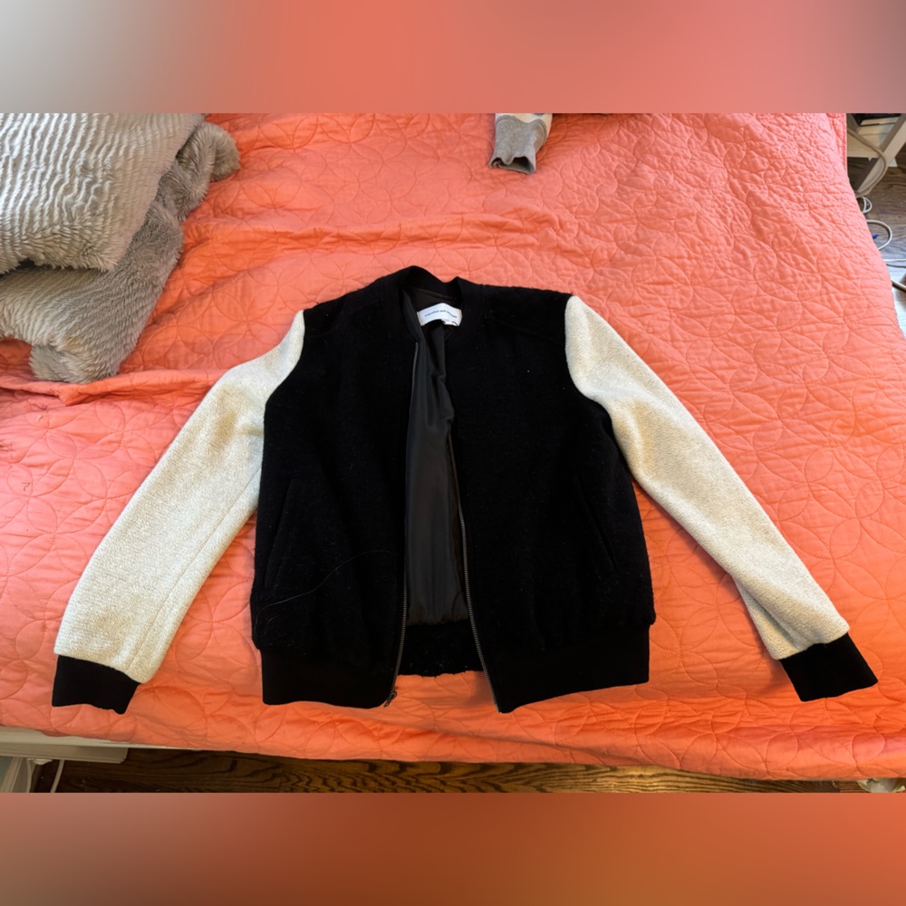 Cupcakes and cashmere bomber jacket